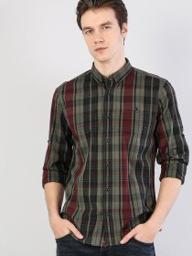 Рубашка повседневная Colin’s модель CL1034920DKH Рубашка повседневная Colin’s модель CL1034920DKH Фото