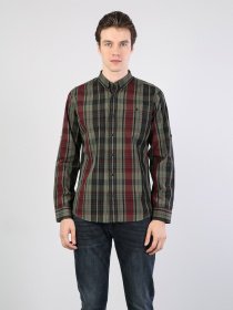 Рубашка повседневная Colin’s модель CL1034920DKH Рубашка повседневная Colin’s модель CL1034920DKH Фото