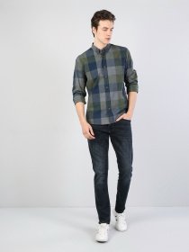 Сорочка Colin’s модель CL1034921GRN Фото