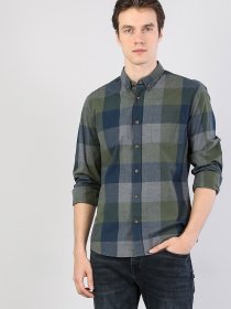 Сорочка Colin’s модель CL1034921GRN Фото