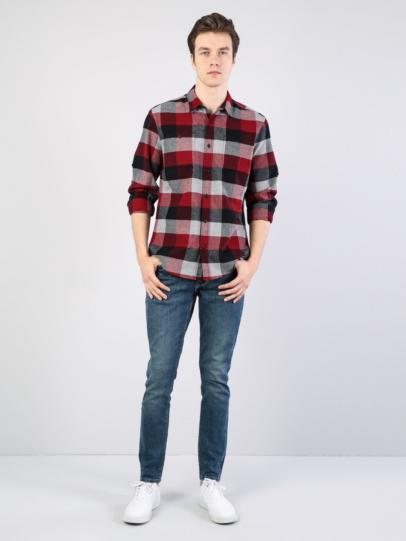 Сорочка Colin’s модель CL1034959DPR Фото