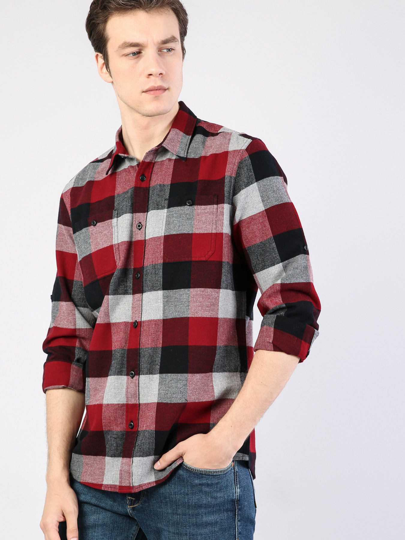 Сорочка Colin’s модель CL1034959DPR Фото