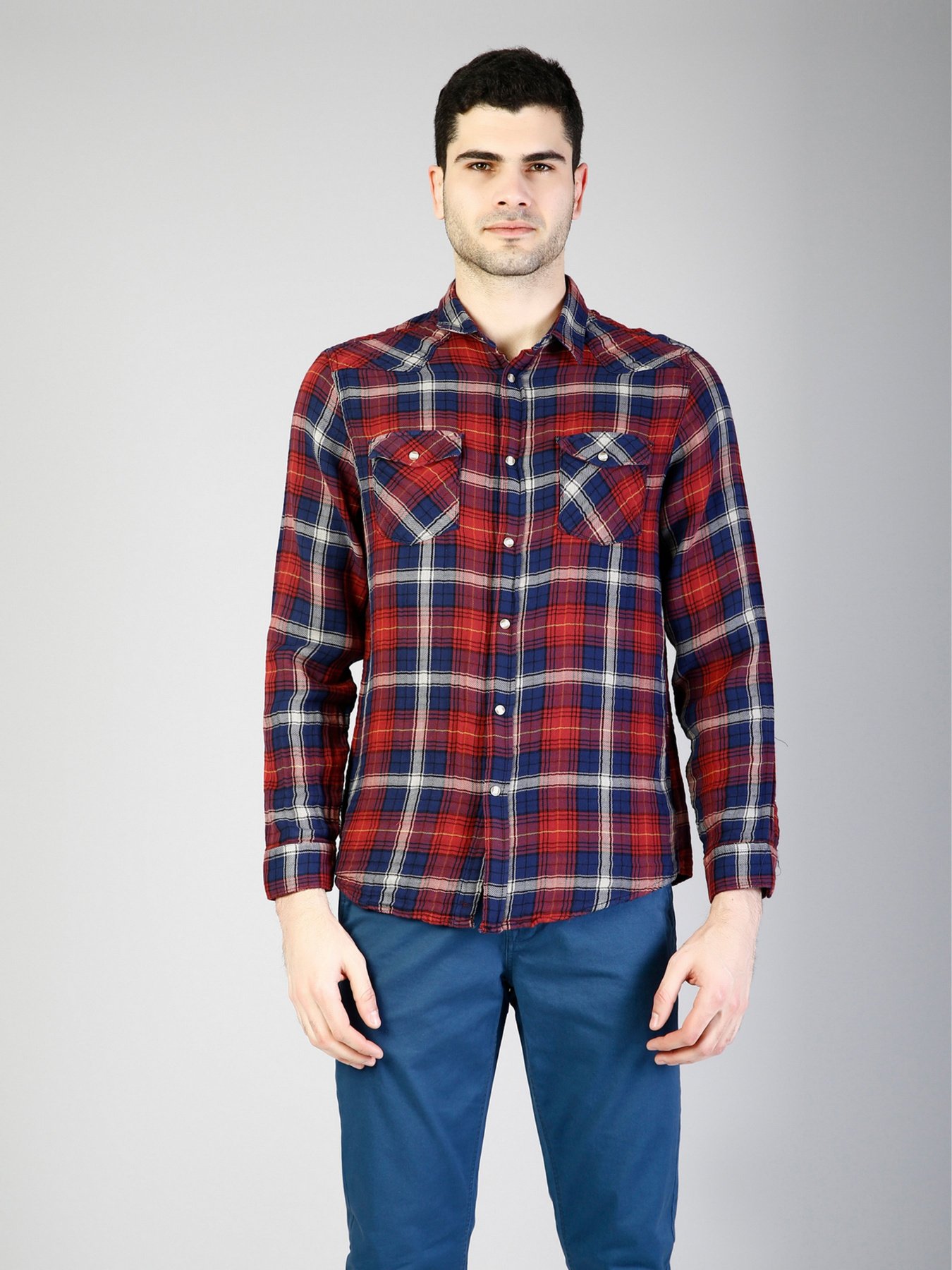 Рубашка Colin’s модель CL1034965RED Фото