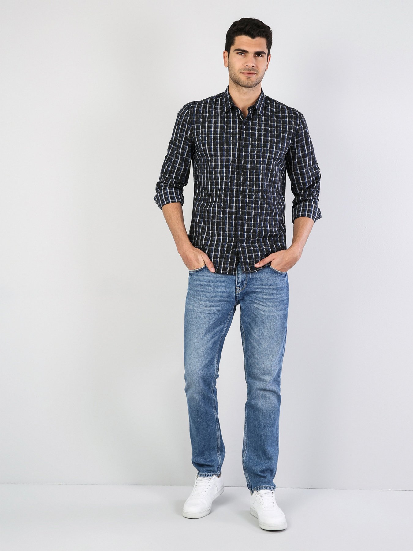 Рубашка Colin’s модель CL1035021BLK Фото