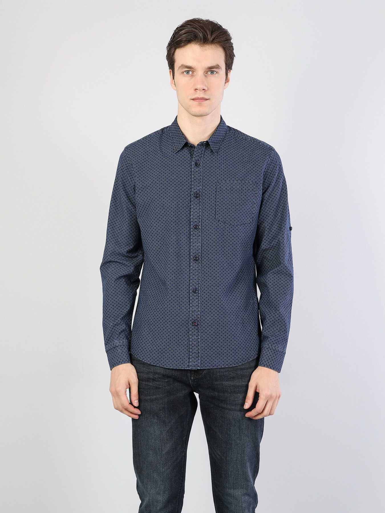 Сорочка повсякденна Colin’s модель CL1035159NAV Фото