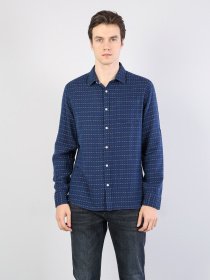 Рубашка повседневная Colin’s модель CL1035162NAV Рубашка повседневная Colin’s модель CL1035162NAV Фото