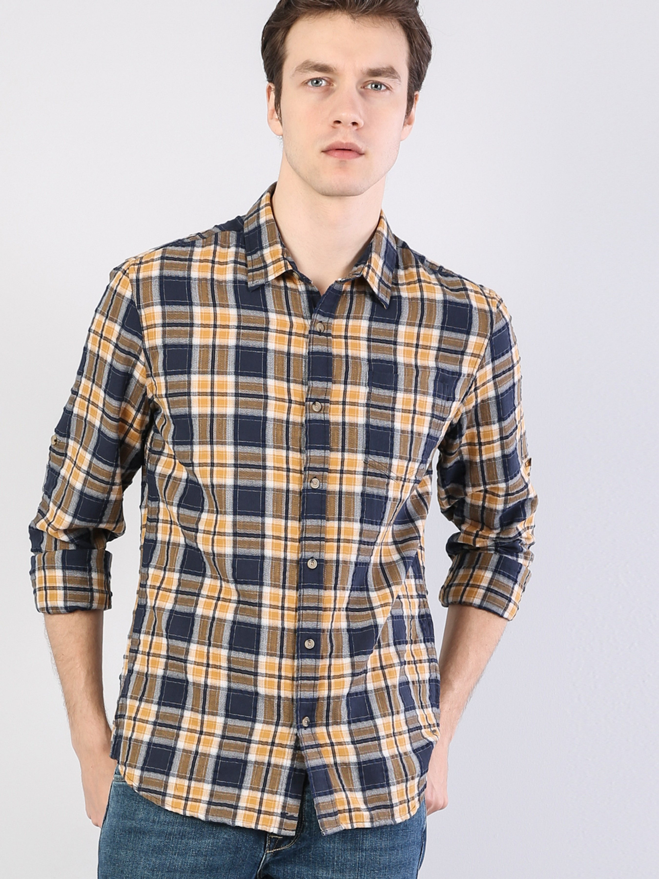 Сорочка повсякденна Colin’s модель CL1035175YLS Сорочка повсякденна Colin’s модель CL1035175YLS Фото