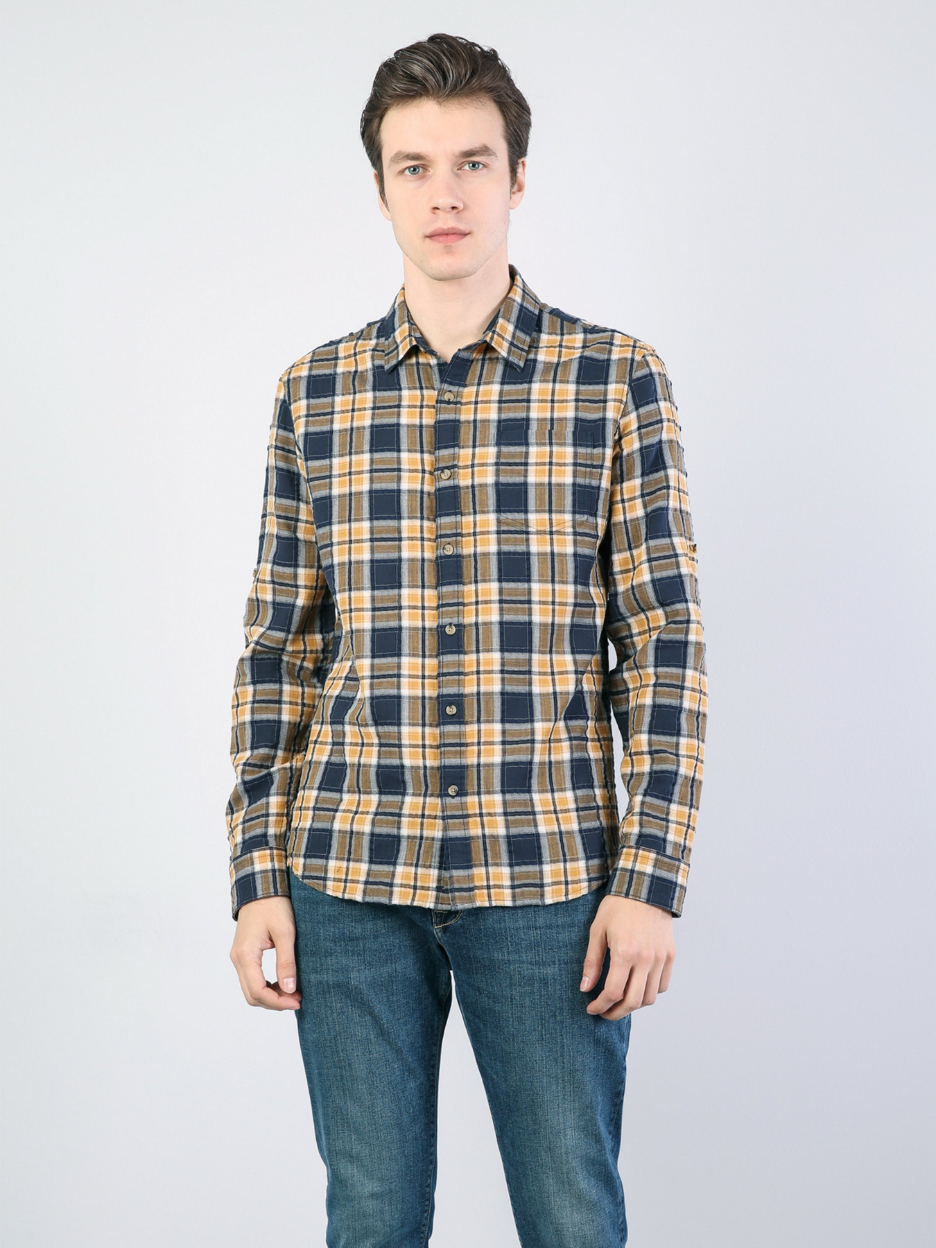 Сорочка повсякденна Colin’s модель CL1035175YLS Сорочка повсякденна Colin’s модель CL1035175YLS Фото