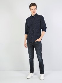 Рубашка повседневная Colin’s модель CL1035402NAV Фото