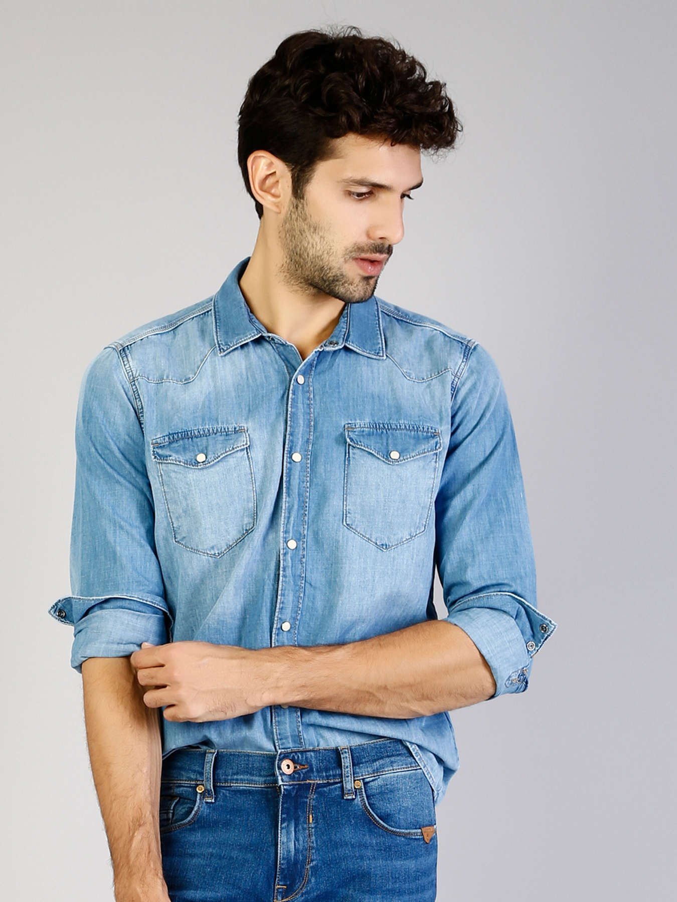 Рубашка Colin’s модель CL1035447DN09674 Фото