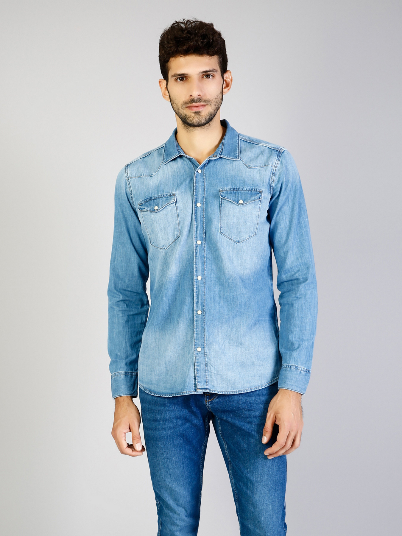 Рубашка Colin’s модель CL1035447DN09674 Фото