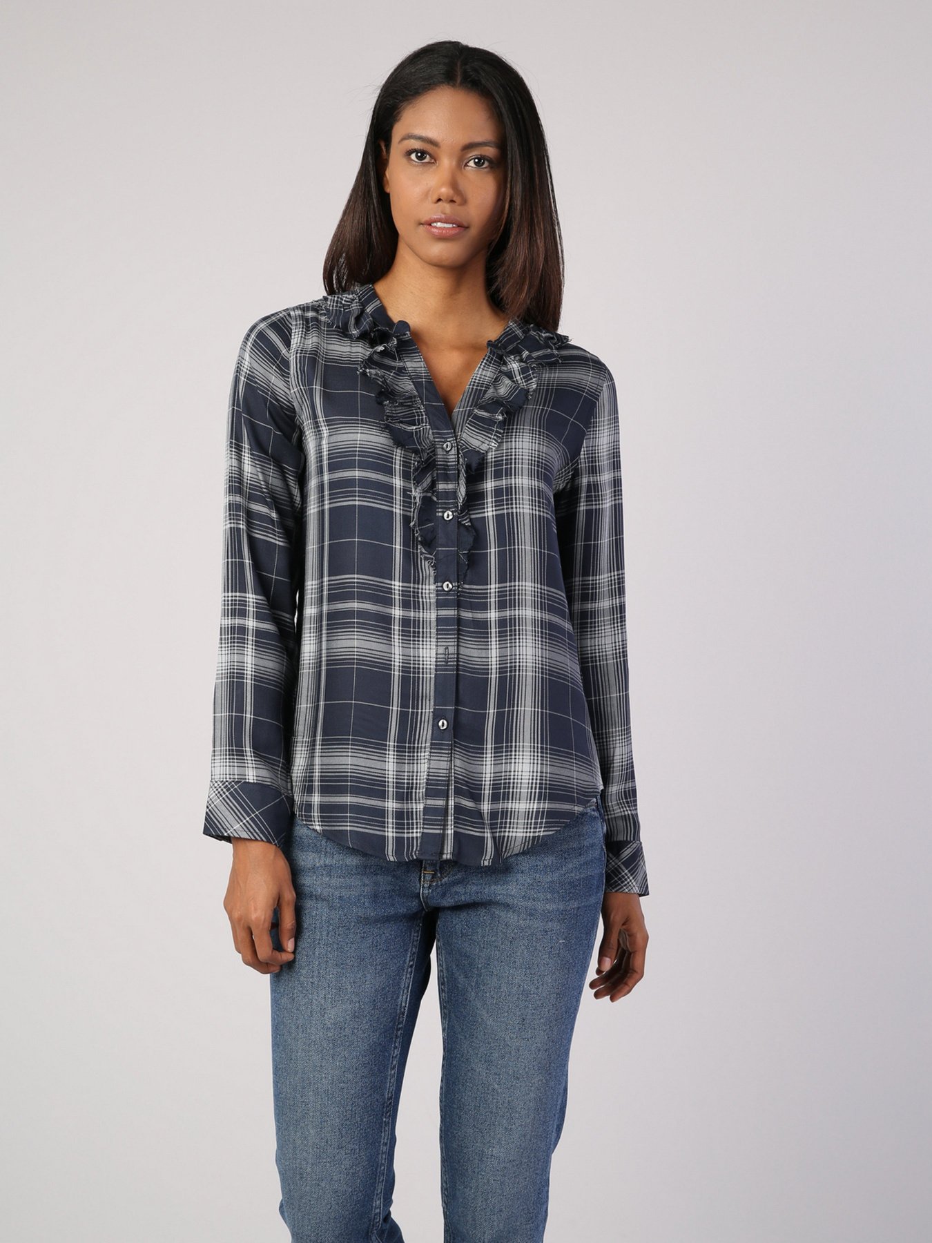 Рубашка повседневная Colin’s модель CL1035472NAV Фото