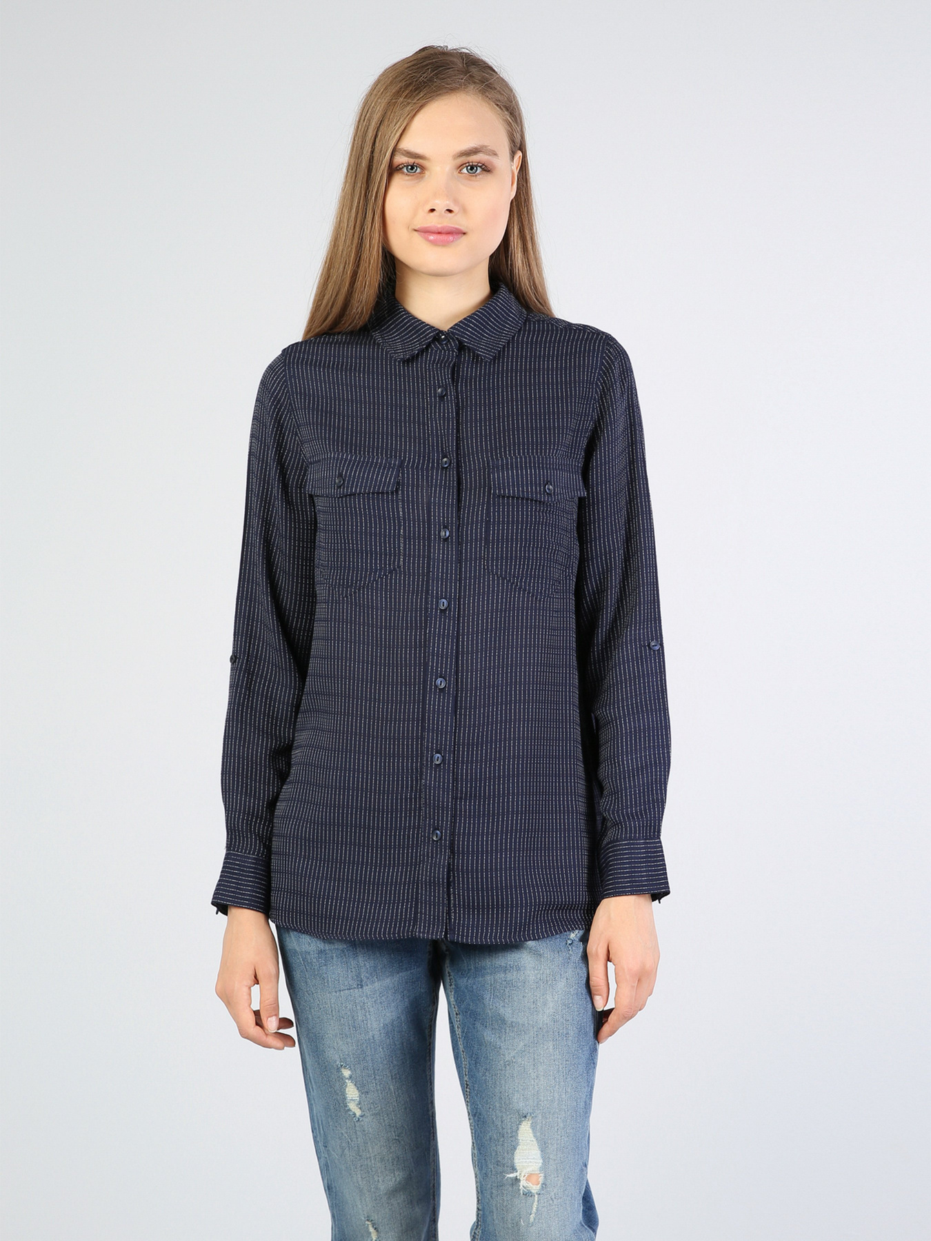 Рубашка Colin’s модель CL1035478NAV Фото