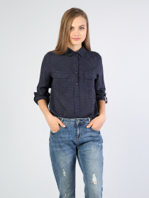 Рубашка повседневная Colin’s модель CL1035478NAV Рубашка повседневная Colin’s модель CL1035478NAV Фото