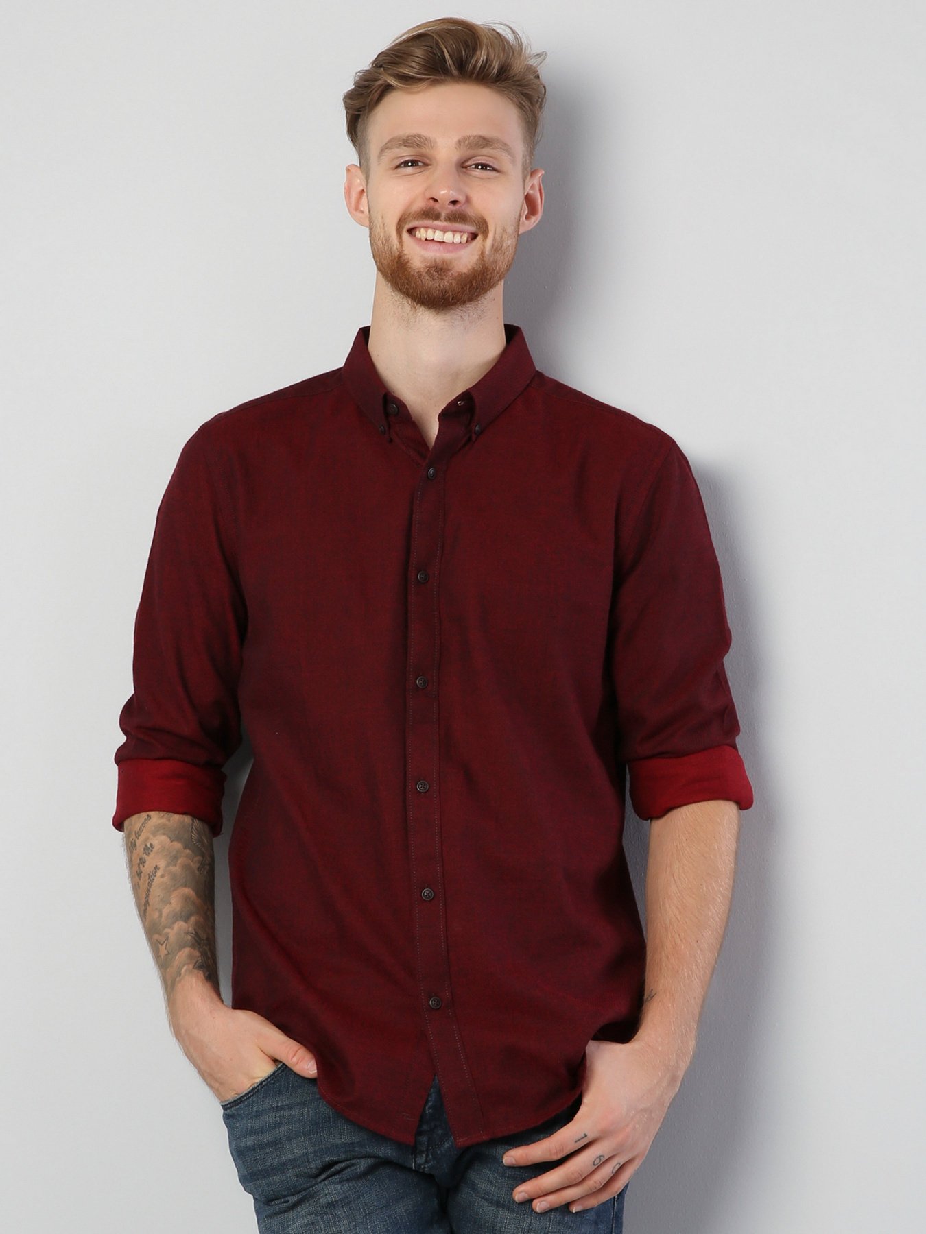 Сорочка Colin’s модель CL1035945DPR Фото