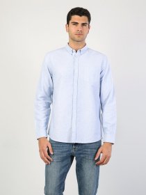 Рубашка повседневная Colin’s модель CL1035946BLE Рубашка повседневная Colin’s модель CL1035946BLE Фото