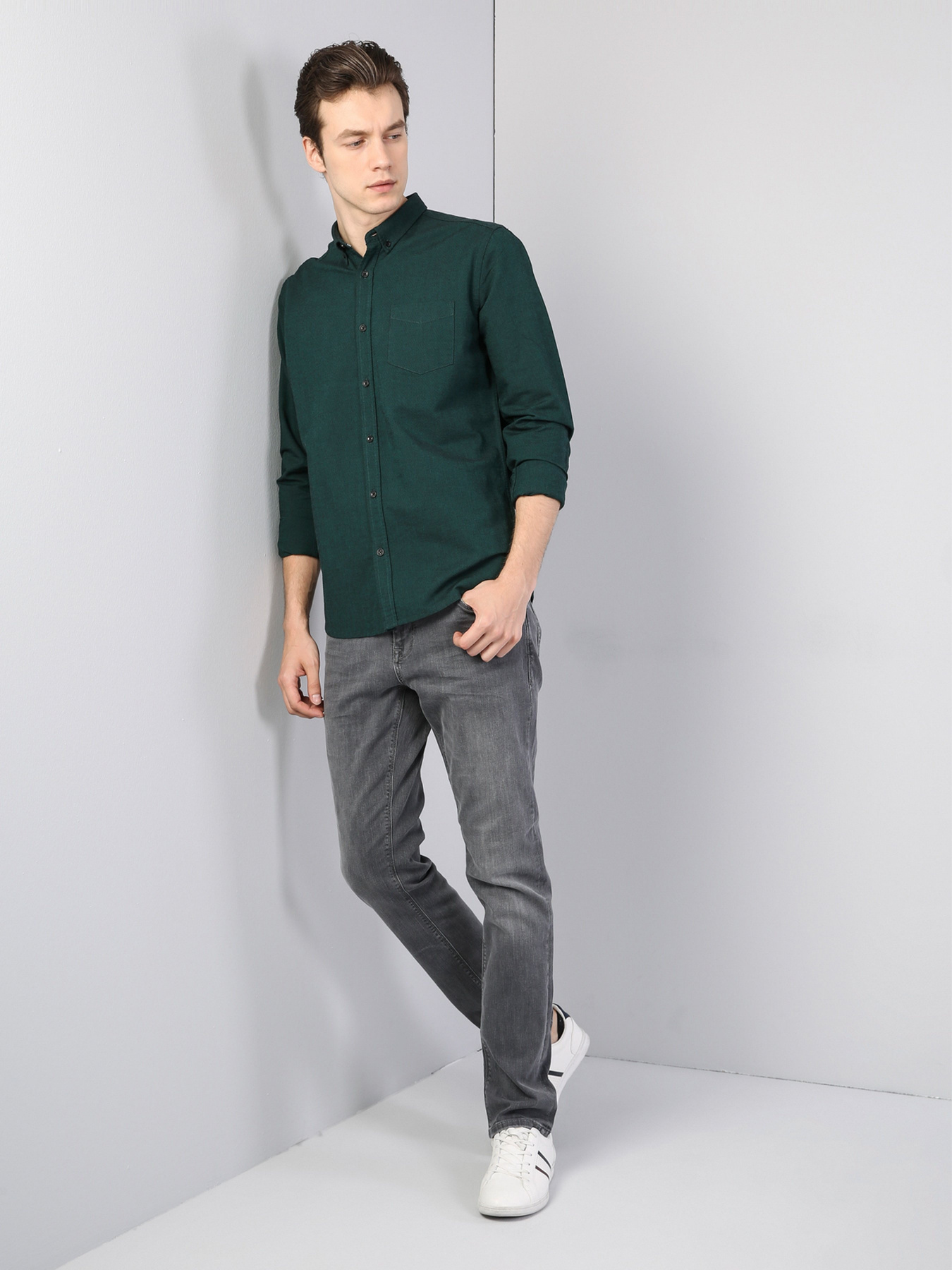 Рубашка Colin’s модель CL1035946GRE Фото