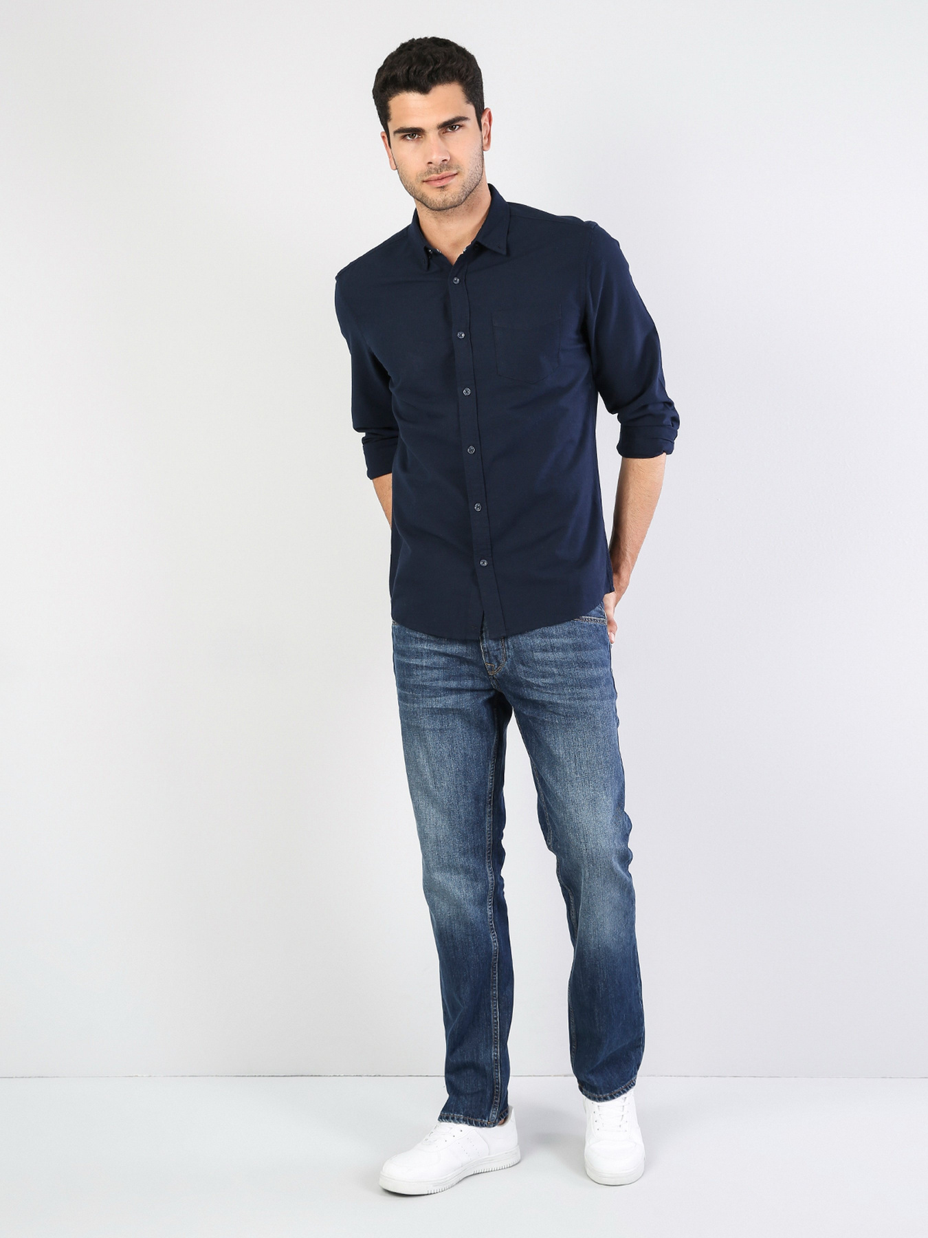 Рубашка Colin’s модель CL1035946NAV Фото