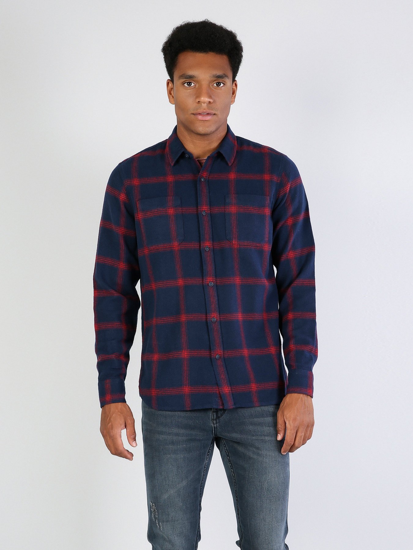 Сорочка Colin’s модель CL1036151NAV Фото