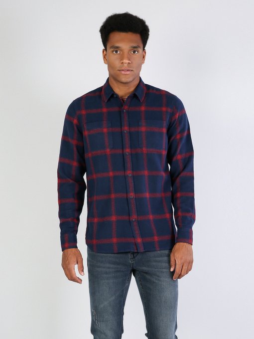 Рубашка повседневная Colin’s модель CL1036151NAV Фото