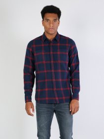 Рубашка повседневная Colin’s модель CL1036151NAV Рубашка повседневная Colin’s модель CL1036151NAV Фото