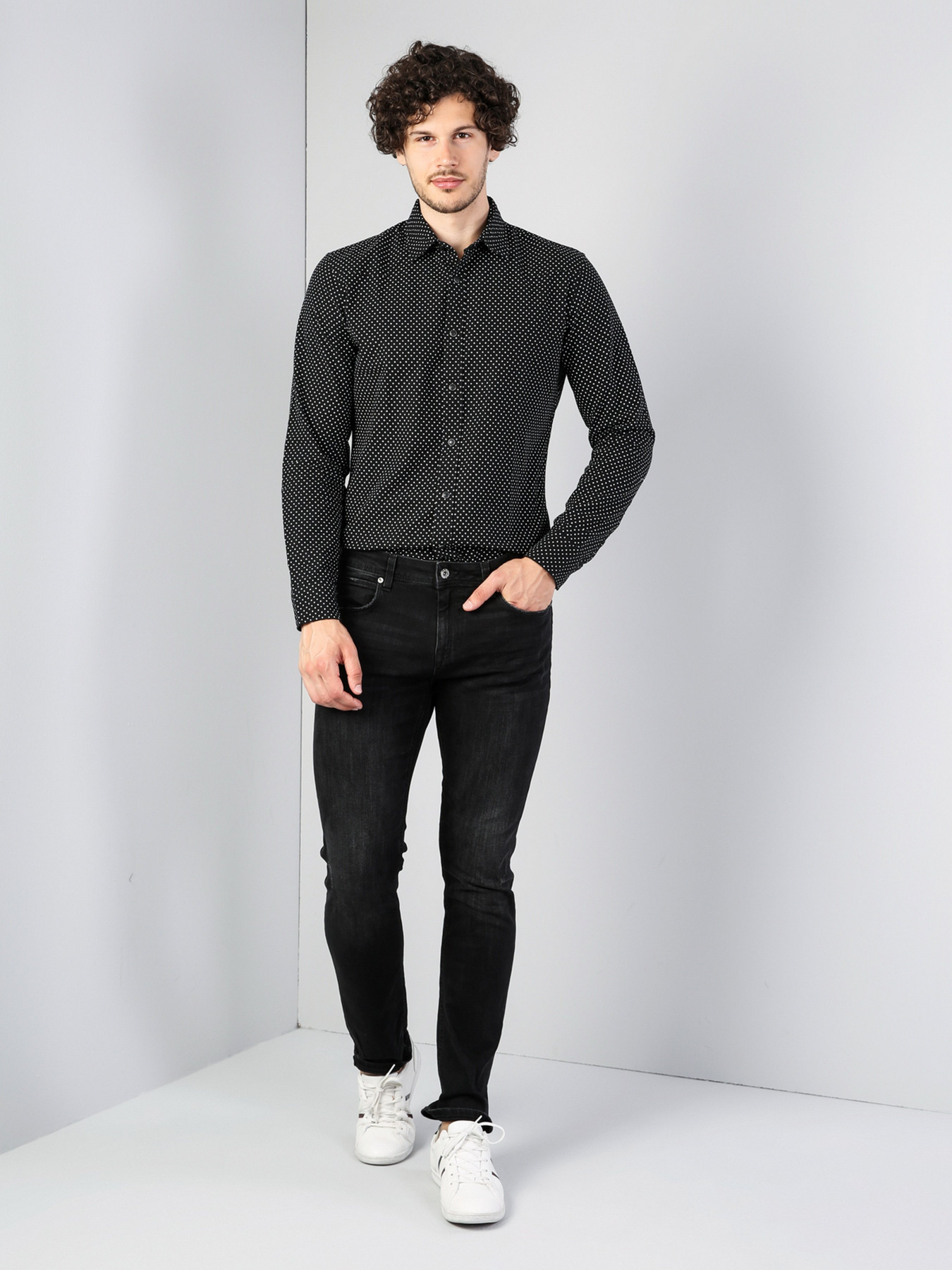 Рубашка Colin’s модель CL1036228BLK Фото