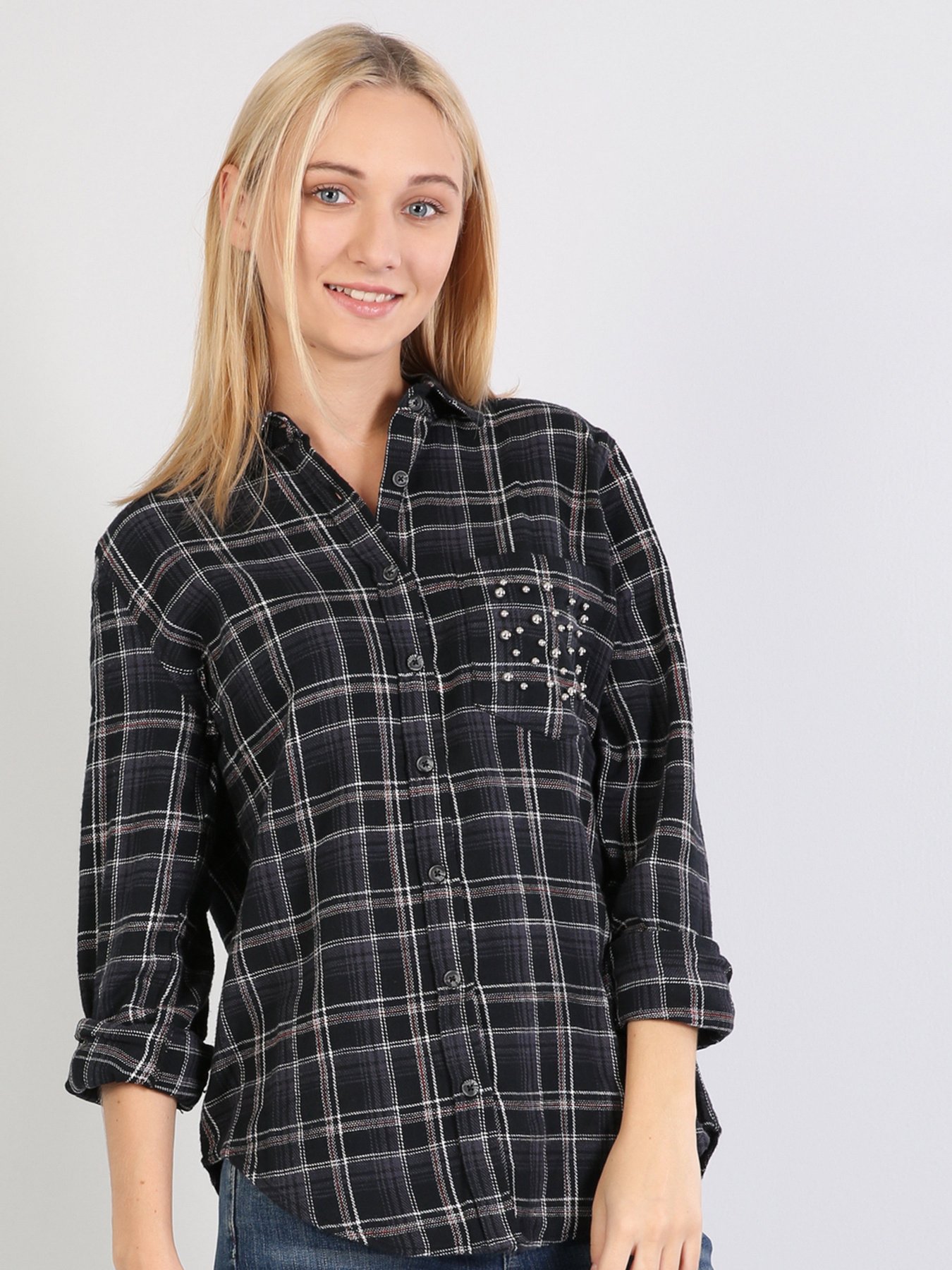 Рубашка Colin’s модель CL1036268BLK Фото