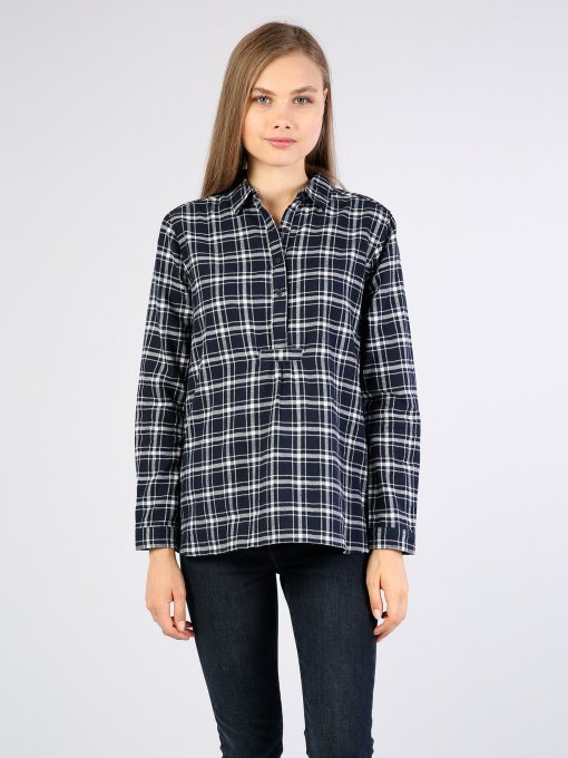 Рубашка повседневная Colin’s модель CL1036279NAV Фото