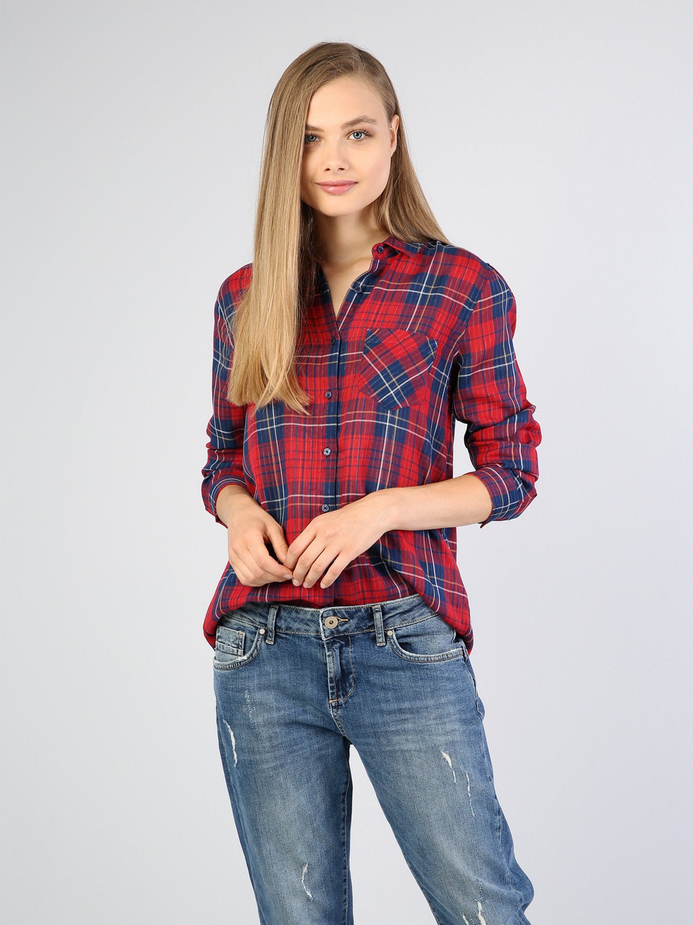 Рубашка Colin’s модель CL1036292RED Фото