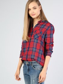 Рубашка повседневная Colin’s модель CL1036292RED Фото