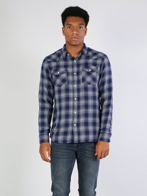 Сорочка Colin’s модель CL1036317BLE Фото