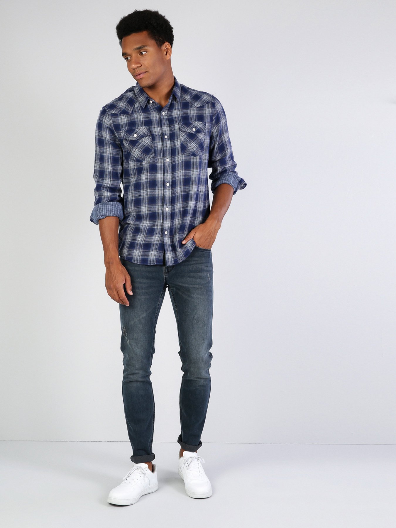 Сорочка повсякденна Colin’s модель CL1036317BLE Фото