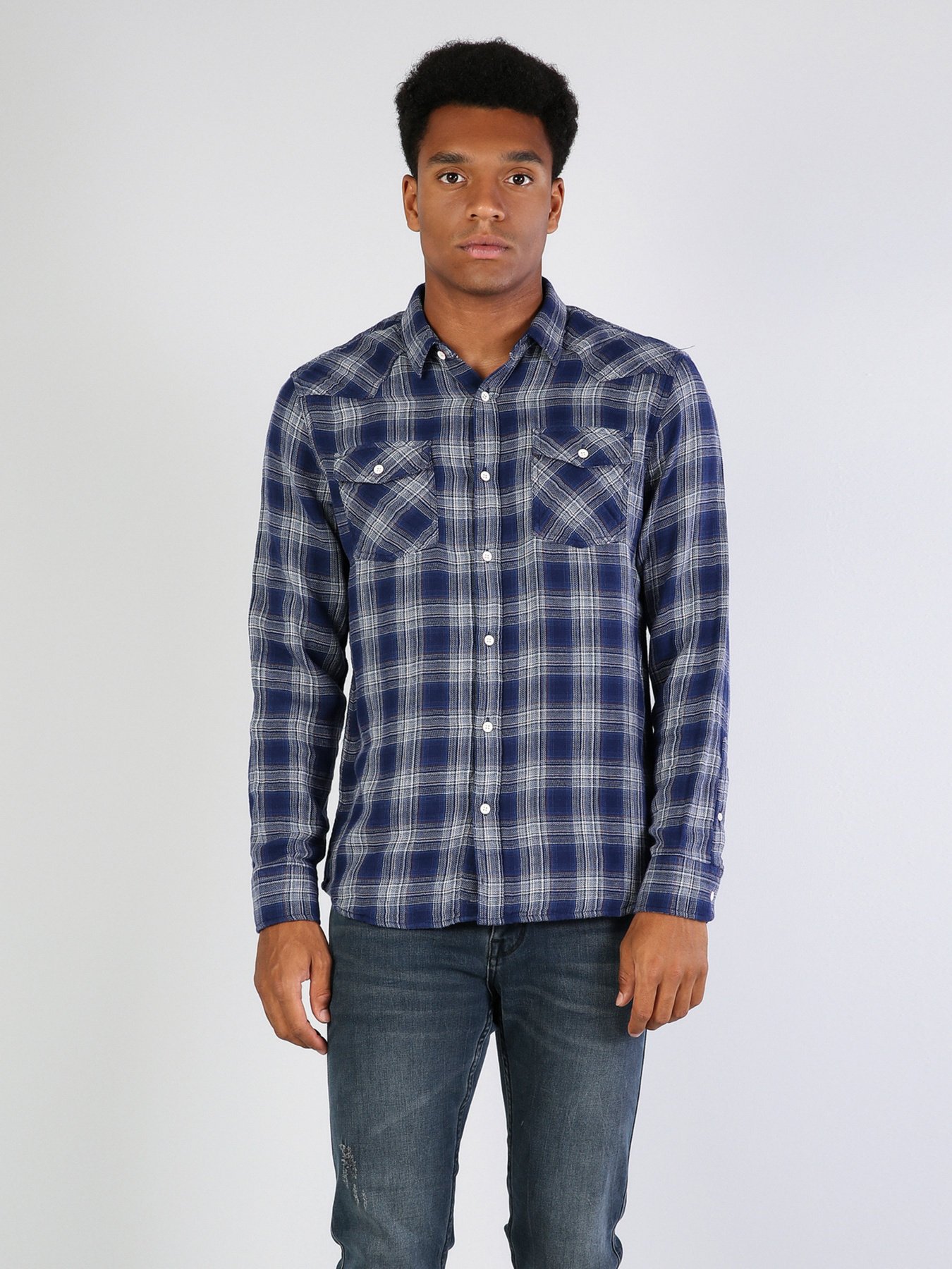 Сорочка повсякденна Colin’s модель CL1036317BLE Фото