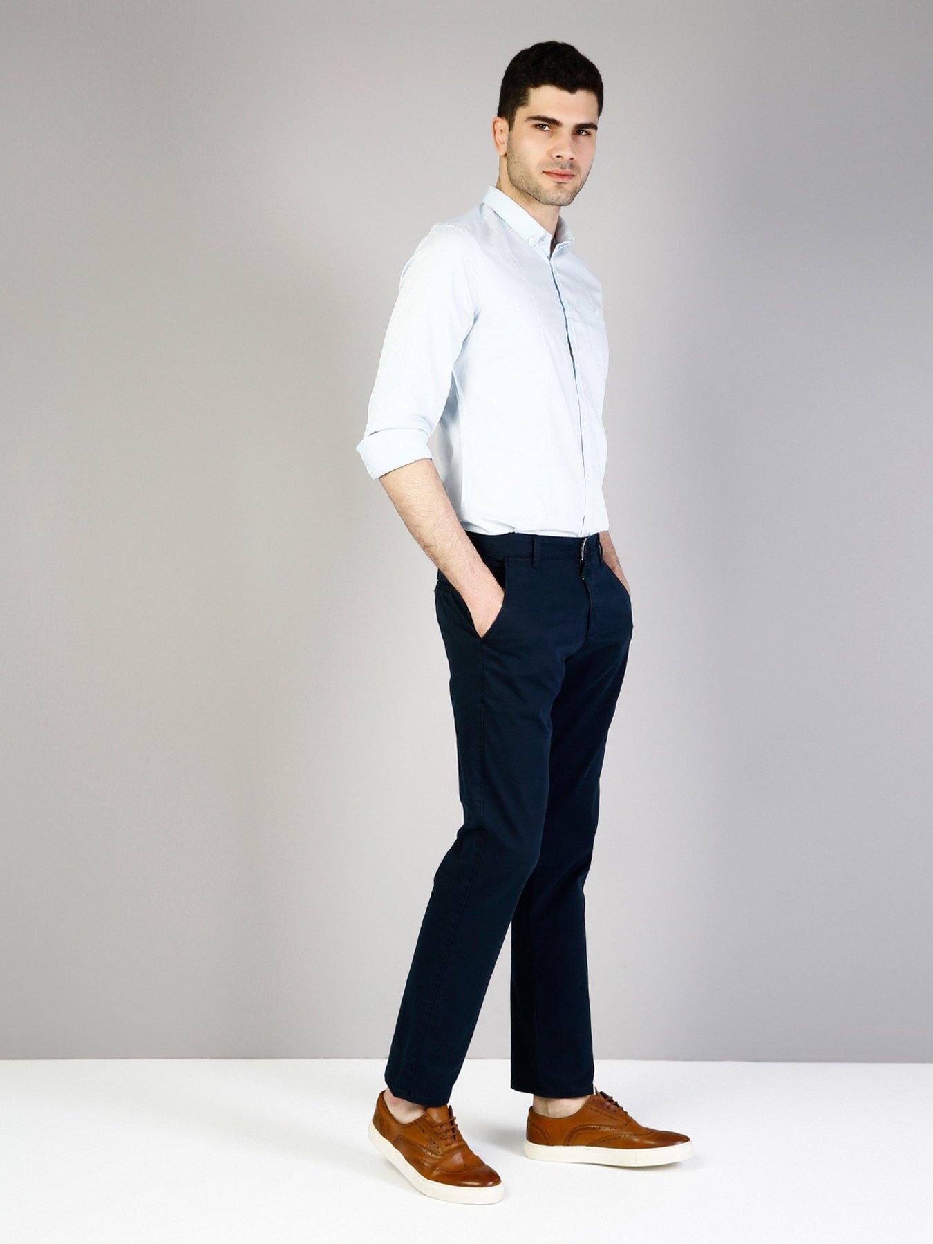 Рубашка повседневная Colin’s модель CL1036529LBL Фото