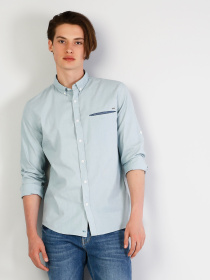 Сорочка повсякденна Colin’s модель CL1036530GRN Фото