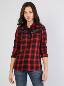 Рубашка повседневная Colin’s модель CL1036607BLK Фото