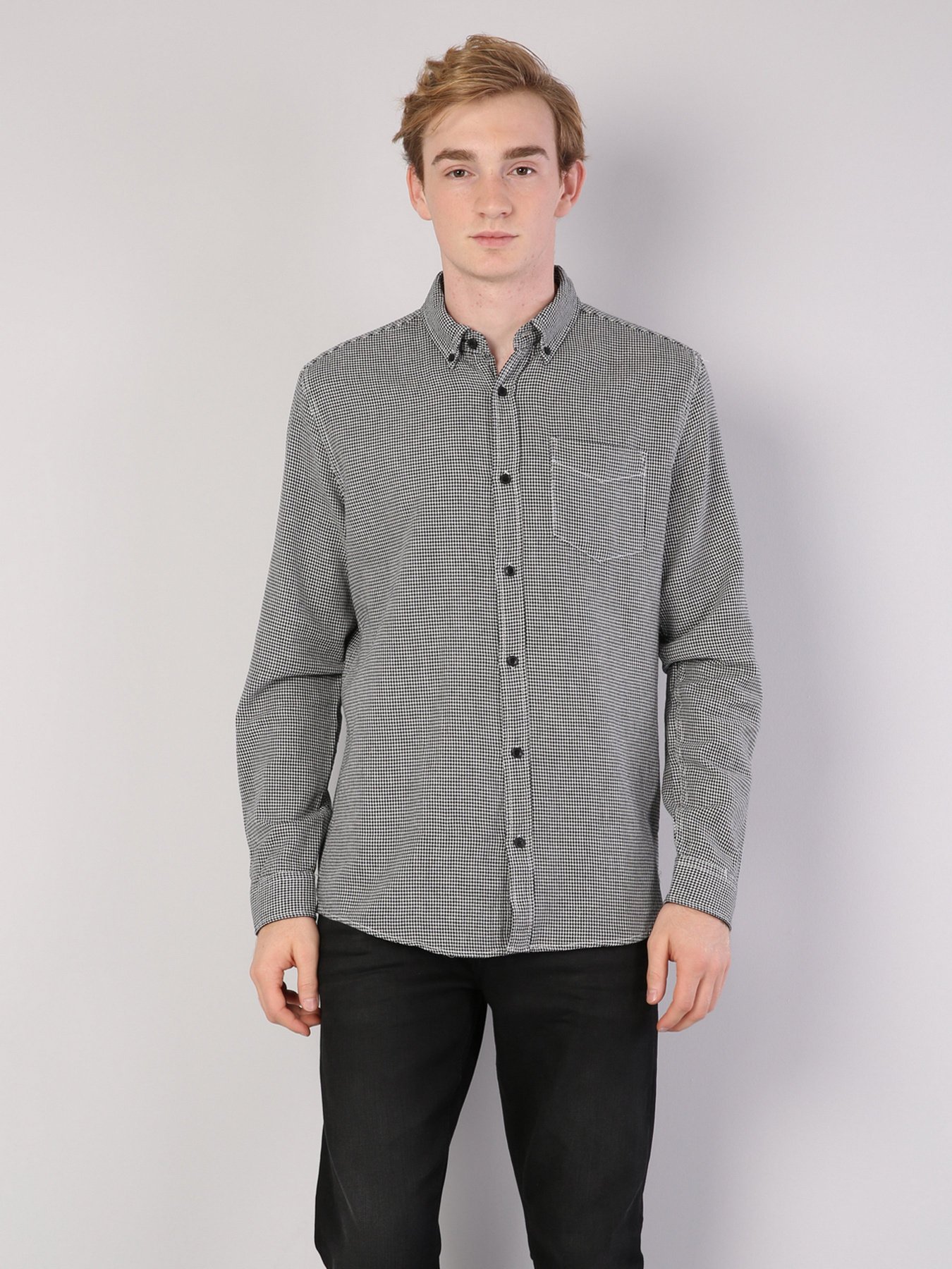 Сорочка Colin’s модель CL1036660BLK Фото