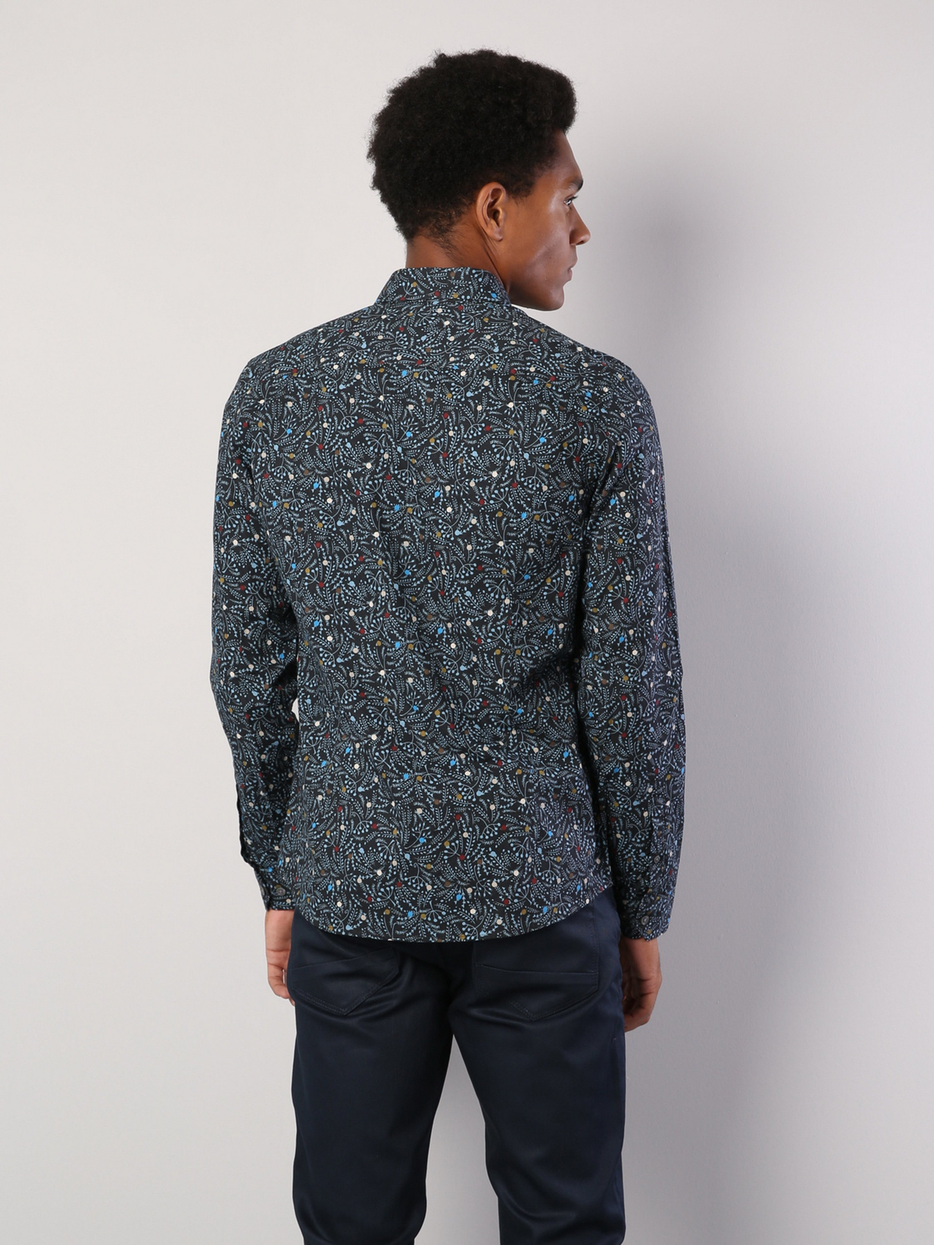 Рубашка повседневная Colin’s модель CL1036664PGR Фото