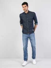 Рубашка повседневная Colin’s модель CL1040323DN00152 Фото