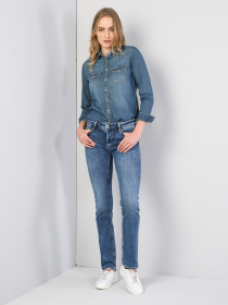 Рубашка повседневная Colin’s модель CL1040376DN40062 Фото