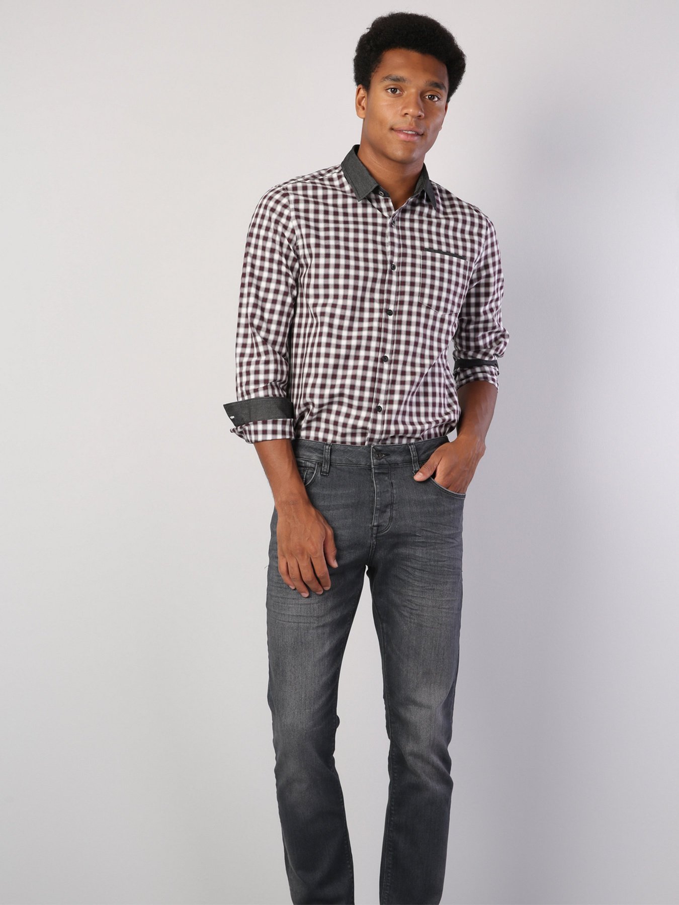 Рубашка Colin’s модель CL1040558PRP Фото