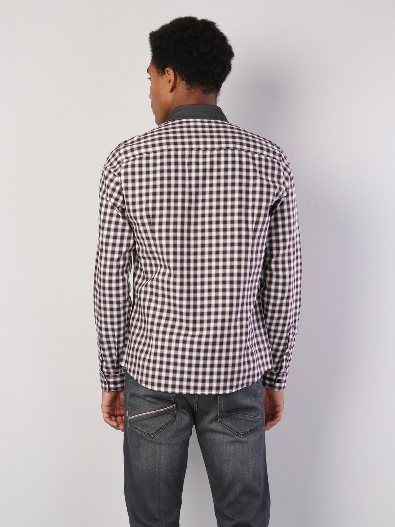 Рубашка повседневная Colin’s модель CL1040558PRP Фото