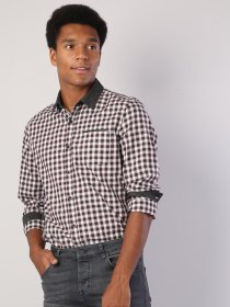 Рубашка повседневная Colin’s модель CL1040558PRP Фото