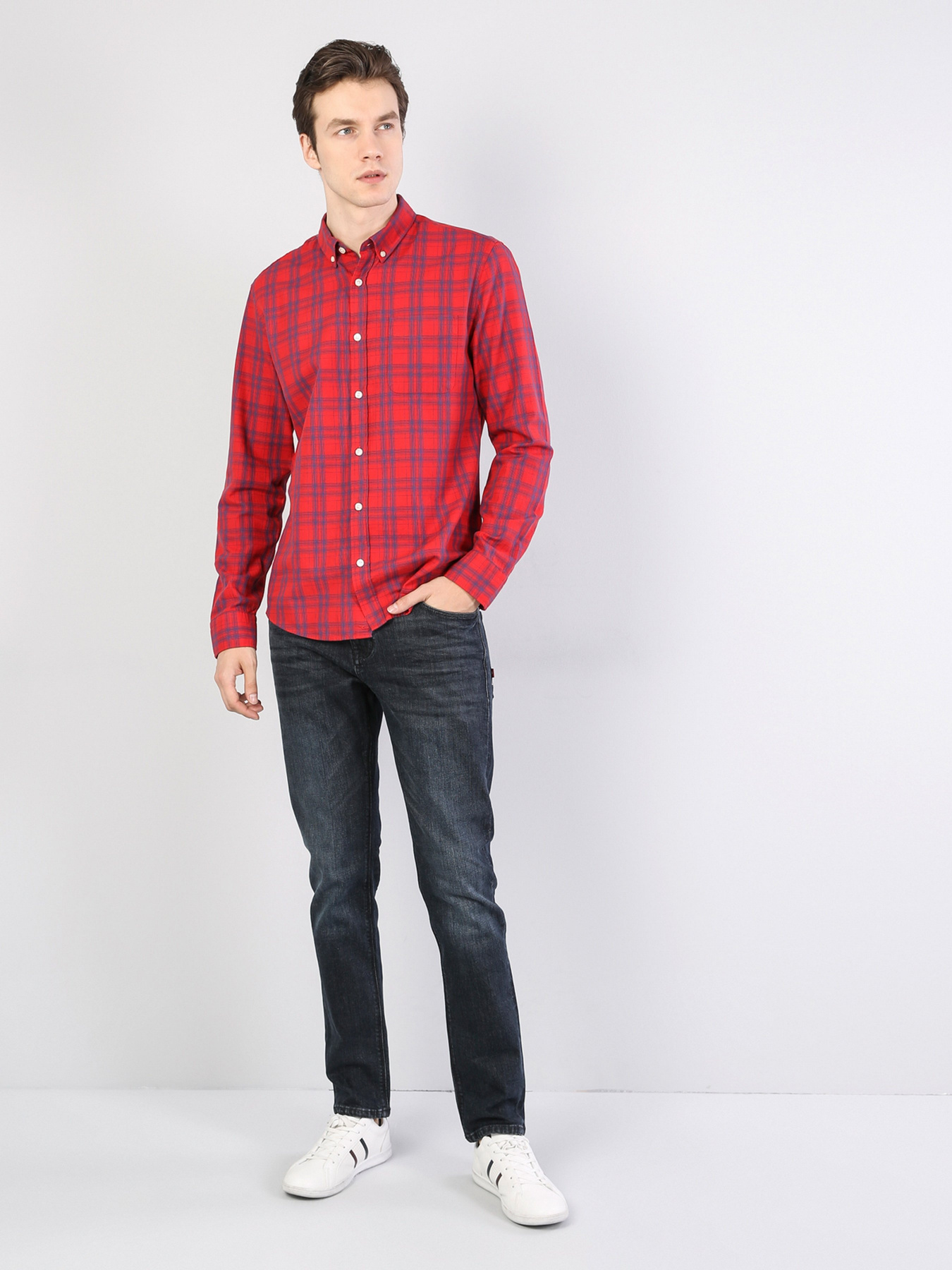 Рубашка Colin’s модель CL1040773RED Фото