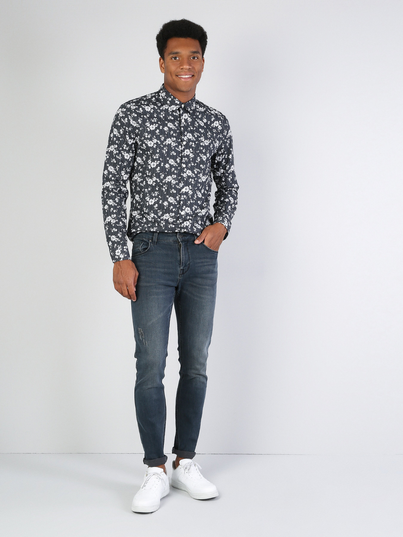 Рубашка Colin’s модель CL1040777ANT Фото