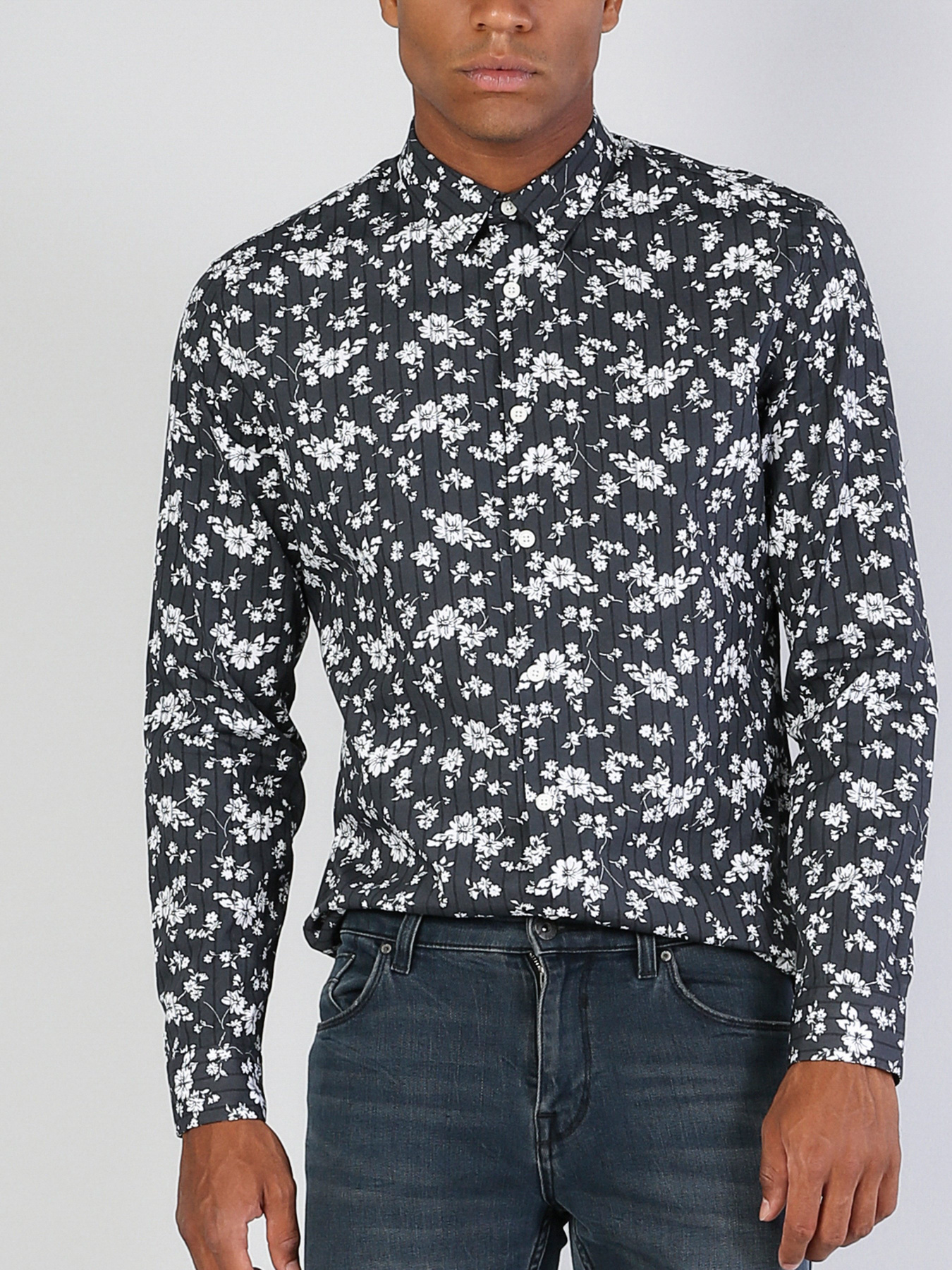 Рубашка повседневная Colin’s модель CL1040777ANT Фото