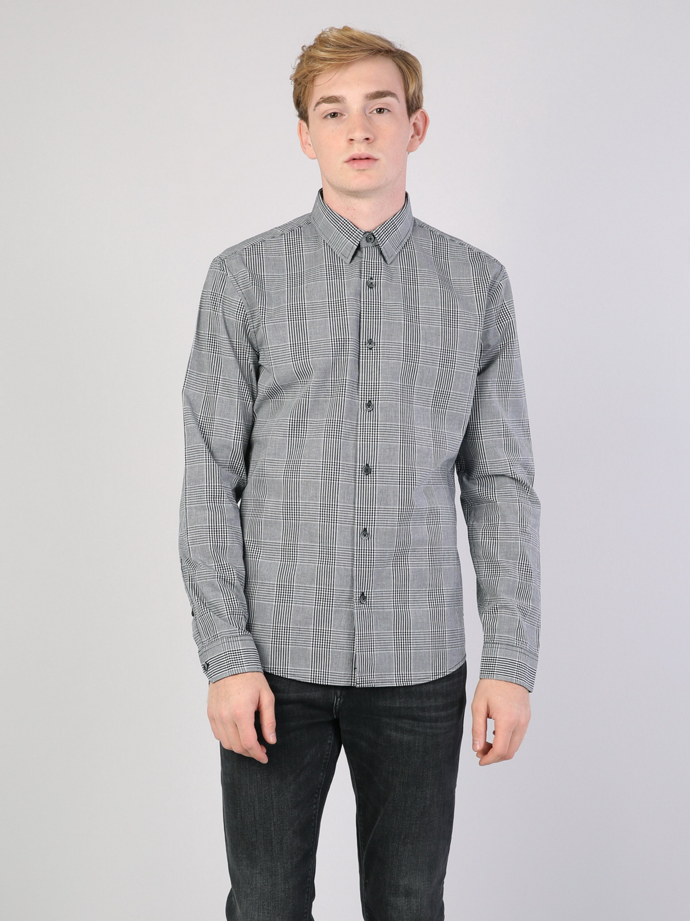 Рубашка Colin’s модель CL1040807BLK Фото