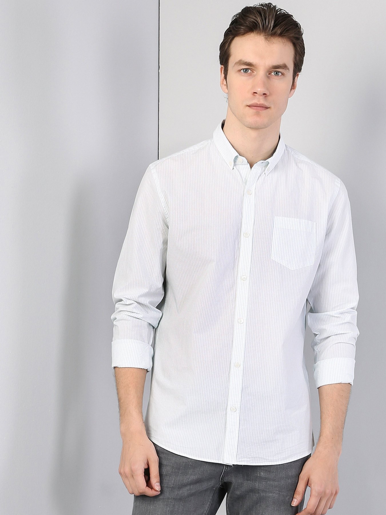 Рубашка Colin’s модель CL1040957MGR Фото