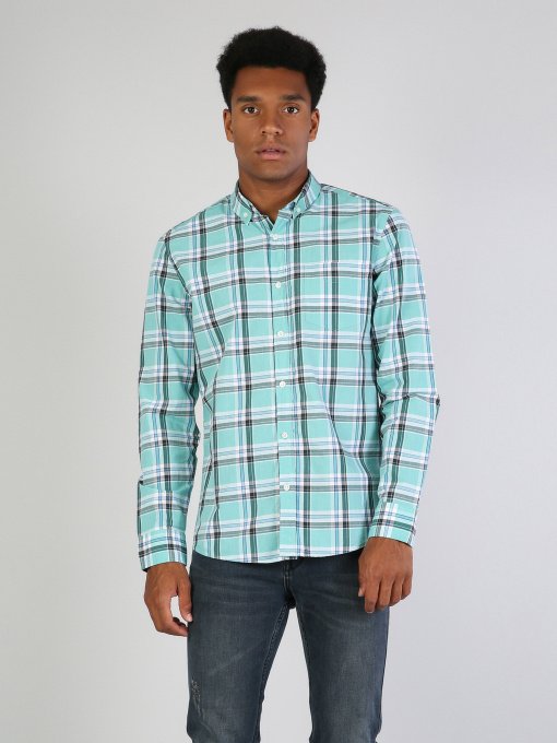 Рубашка повседневная Colin’s модель CL1040960MGR Фото