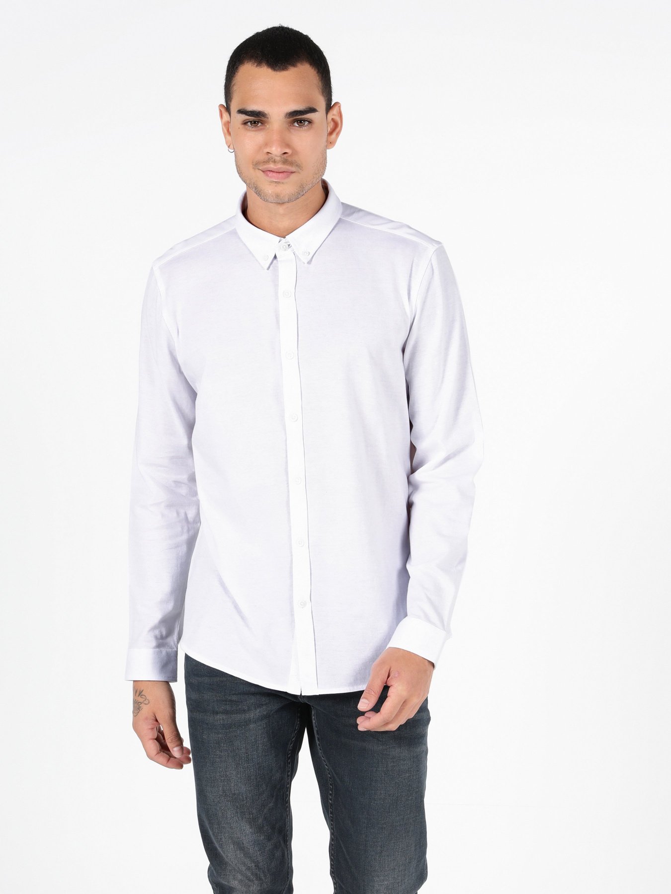 Сорочка Colin’s модель CL1041233WHT Фото